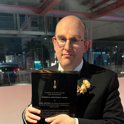 Graduate’s passion project wins Scientific and Technical Oscar 