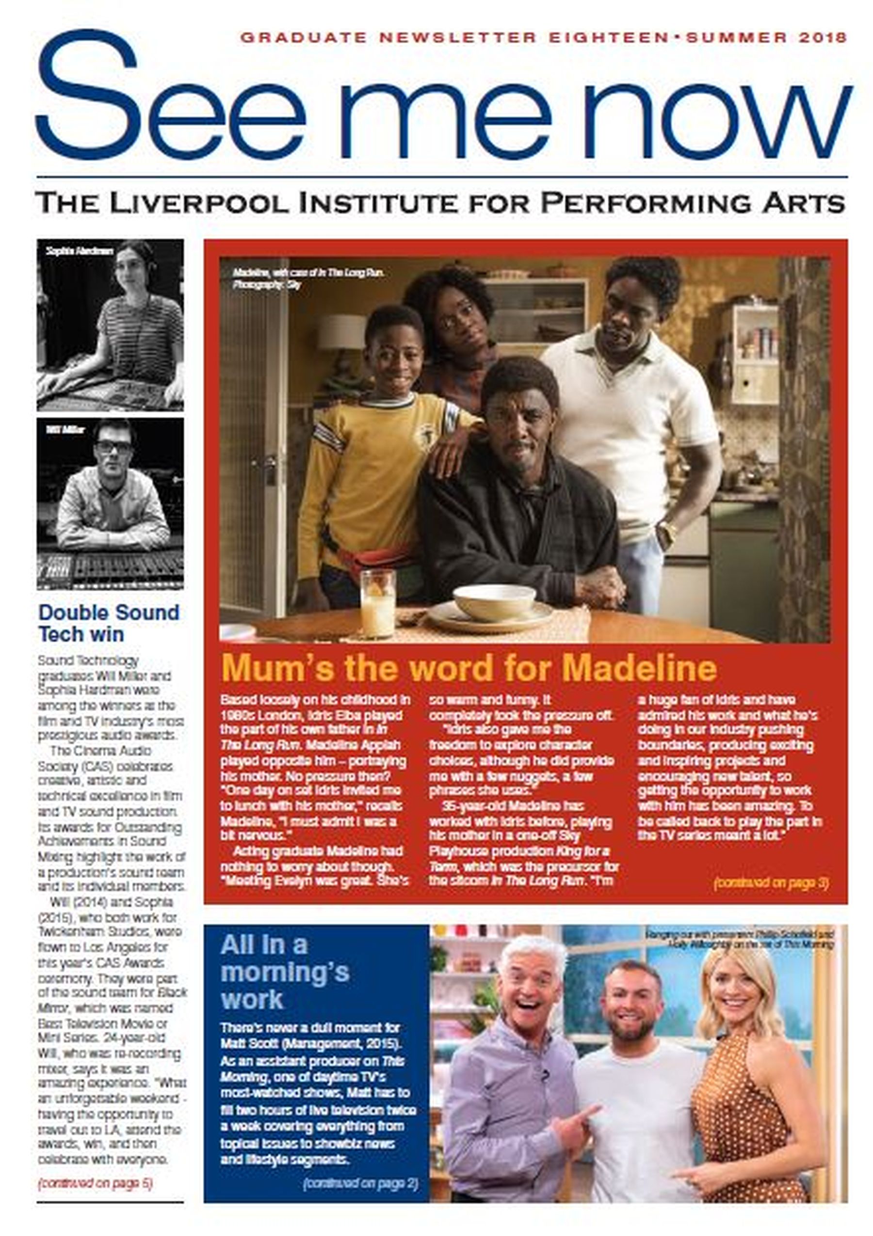 Graduate Newsletter - Summer 2018